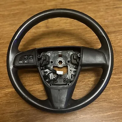 2013 2014 2015 Mazda3 I Sedan Steering Wheel With Control Knobs Factory Oem • $71.98