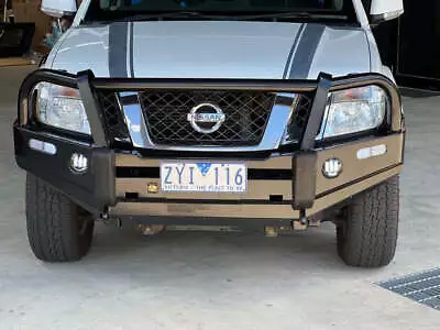 Premium Deluxe Steel Bull Bar For Nissan Navara D40 Spanish 2005 - 2015 • $1349