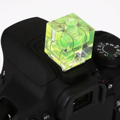 2/3 Axis Hot Shoe Spirit Bubble Levels For Camera Canon/Nikon/Sony/Olympus • $1.90