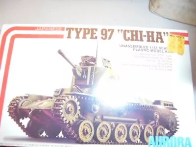 Vintage Tamiya 1/35 Japanese Medium Tank Type 97 Chi-Ha • $17.99