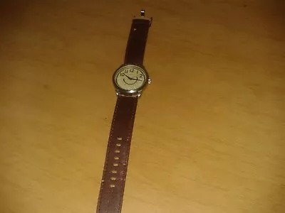 Late 2000's Identity London Faux Brown Leather Watch. (WB1) • £3.99