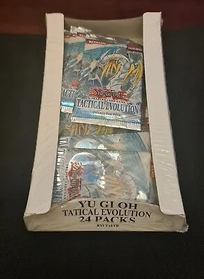 YuGiOh Tactical Evolution 1st Edition Booster Packs X 24 • £1849.99