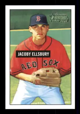 2005 Bowman Heritage Mini #337 Jacoby Ellsbury RC Rookie SP Boston Red Sox 34415 • $10