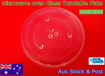 Microwave Oven Turntable Glass Plate Platter 285mm (Suits Many Brands) (A103) • $24.23