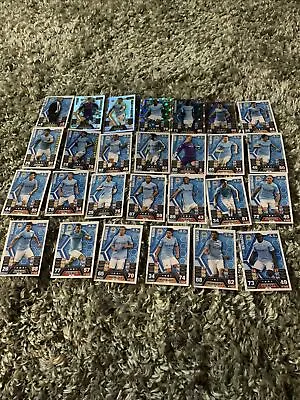 £6.50 • Buy MANCHESTER CITY Match Attax & Extra 2013/14 Bundle (27 Cards) Used Inc 100 Club