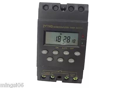 10 X 220V Timer Switch Timer Controller LCD Displayprogrammable Timer Switch  • $98.99