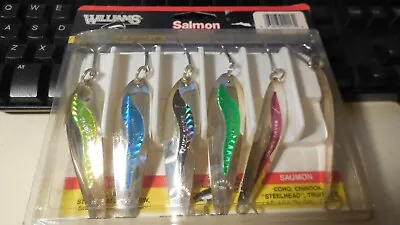 6 Lure Lot VINTAGE WILLIAMS  SPOONS  Salmon Trout • $23