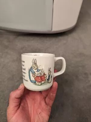 Beatrix Potter PETER RABBIT Wedgewood Kid’s Children’s Mug Cup • £5.99