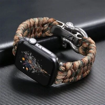 $18.04 • Buy Nylon Braided Solo Loop Strap IWatch Band For Apple Watch Ultra 8 7 - 1 38 49mm