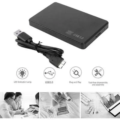 £5.57 • Buy USB 3.0/2.0 SATA SSD HDD Hard Drive Disks Dock Enclosure Station Box New