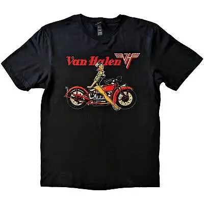 Van Halen Pinup Motorcycle Official Merchandise T-shirt M/L/XL - New • £20.84