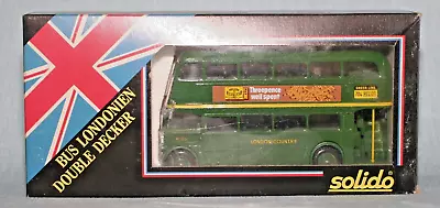 £16.50 • Buy Solido 1:50 Scale Leyland Rtw Double Decker Bus London Country Boxed
