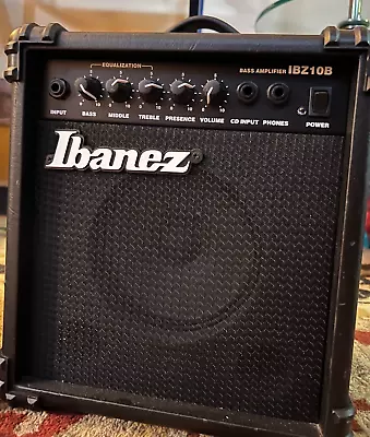 Ibanez IBZ10B 10W Bass Combo Amp Amplifier ( 10 Watts 1  X 6  ) • $59.99