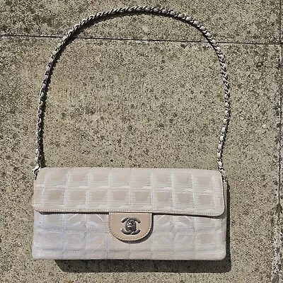 Chanel Travel Line Light Beige Flap Bag - With Dust Bag • £1000