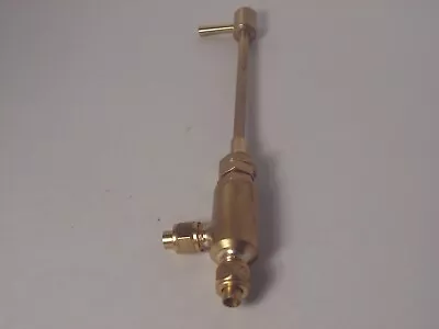 Live Steam  Injector Water Valve With Reach Rod - 1/4 Turn 5/32  Tube - NEW • $19.95