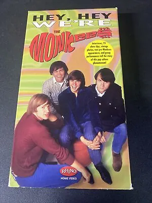 Hey Hey We're The Monkees VHS 1997 Rhino Clean • $13