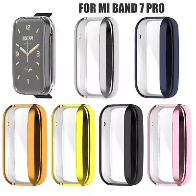 Shell Frame Case Cover Screen Protector Protective TPU For Xiaomi Mi Band 7 Pro • £2.65