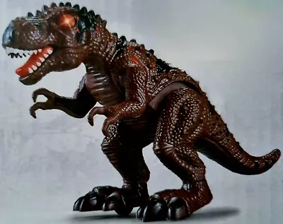 Electric Childrens Toy Walking Dinosaur T-Rex Figure Toy Led Lights & Sounds • £11.99