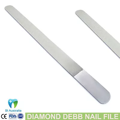 Podiatry 8  Diamond Deb Nail File Double Sided Manicure Pedicure Heavy Duty File • $7.40