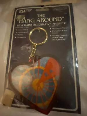Vintage The Hang Around Keychain Decorative Magnet!  New In Factory Packaging • $16.99