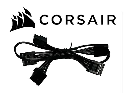 Corsair Type 4 Modular Power Supply Cable 6-Pin To 4 Molex Connectors 34-0 00373 • $13.99