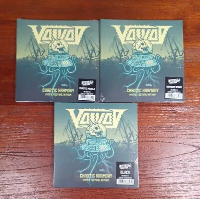 Voivod Chaotic Harmony 7” Singles X3 Limited To 333 Copies *BRAND NEW SEALED • $169.99