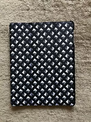 Vera Bradley Flip-Fold IPad Cover Case Protection Black White Studs For IPad 3 4 • $3.99