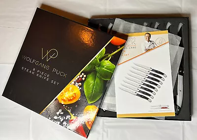 Wolfgang Puck 8 Piece Steak Knife Set / Stainless Steel / Opaque Handle • $24.97