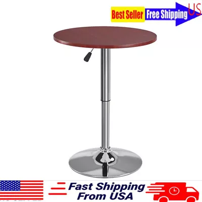 Modern Swivel Counter Height Table Adjustable Pub Bistro Pedestal Bar Cafe Table • $84.74