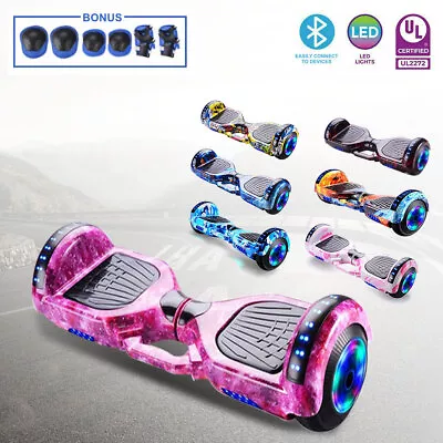 $169.99 • Buy 7  60cm Electric Hoverboard Bluetooth Speaker LED Light Self Balancing Scooter
