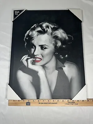 Marilyn Monroe Red Lips 15x19 Wall Art Frame Canvas Print 2013 The Thinker JM02 • $24.99