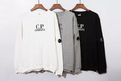 C.P. Models Side Lens Sweatshirt Men And Women Company Leisure Letter Trend UK ~ • £36.84