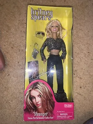 Britney Spears Doll Stronger Play Along Video Performance 2001 Never Opened • $355