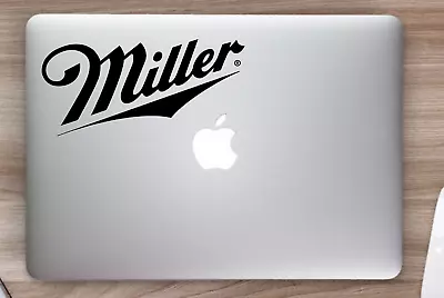 Miller Beer Logo Decal- Drink Sticker- Food Decal- Vinyl Decal- Truck Decal • $3.50