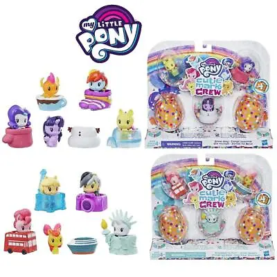 My Little Pony Hasbro Cutie Mark Crew Sightseeing Fun Snow Day 5 Pack Sets New • £8.99