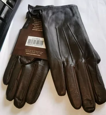 Carrots Leather Riding/Showing Gloves Brown Adult Small/Medium (~UK 6.5-7.5) • £11.50