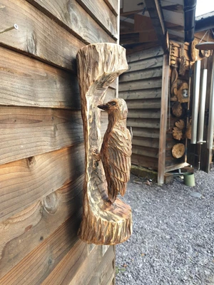 £74.99 • Buy Chainsaw Carved  Woodpecker 