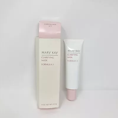 New Mary Kay Clarifying Mask Formula 3 Full Size #3473 Discontinued 4 Oz New • $29.95