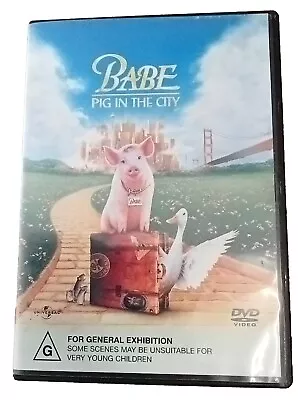 Babe Pig In The City. DVD. Preloved. Free Postage Within Australia. • £5