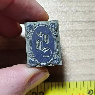 Vintage Letterpress Printing Block  S  Initial Monogram Old English Font Letter • $20