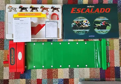 £29.50 • Buy Vintage Escalado Horse Racing Game Chad Valley Rare Full Set Includes Docket Pad