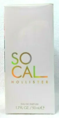 Hollister So Cal SoCal Eau De Parfum Fragrance Perfume Spray Edp 1.7 Oz SEALED • £29.94