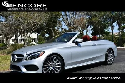 2017 Mercedes-Benz C-Class C 300 Cabriolet W2 And Sport Packages • $37990