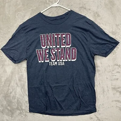 Team USA Fanatics United We Stand Waved T-Shirt - Navy • $23