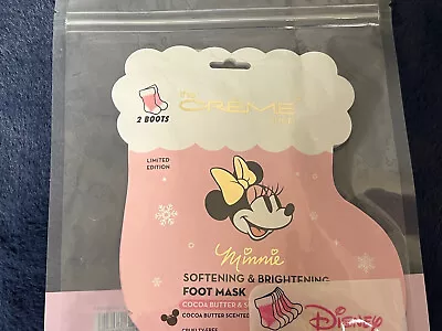 Sephora The Crème Shop Foot Mask Disney Edition Soothing & Brightening Set Of 6 • $10