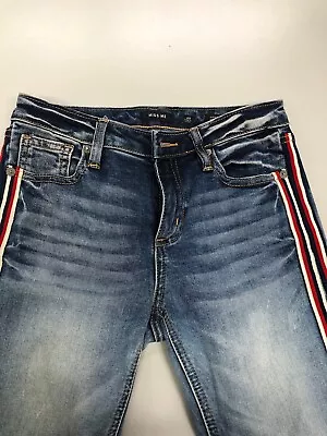 Miss Me Jeans ANKLE SKINNY JEANS RARE PRINT SIZE 25/27 • $39.99