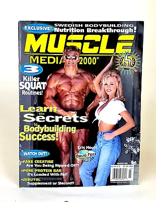 Muscle Media 2000 Mag Eric Hoult Rhonda Adams March 1997 010821nonr • $19.50