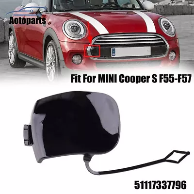 51117337796 Front Bumper Tow Hook Eye Cap Cover For MINI Cooper S F55 F56 F57 US • $12.38