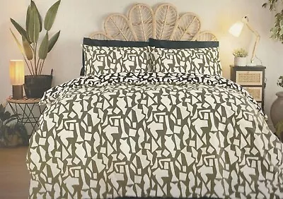 £28.95 • Buy JEFF BANKS DOUBLE SIZE DUVET QUILT COVER SET Premium Soft Bed Sheet Utopia Retro