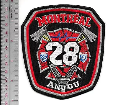 Montreal Fire Department Station Caserne 28 Anjou Service D'Incendies SIM  • $10.99